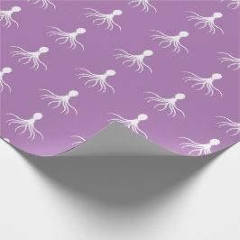 Bedrücktes Octopus-Design - Matte Wrapping Paper Geschenkpapier