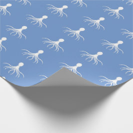 Bedrücktes Octopus-Design - Matte Wrapping Paper Geschenkpapier