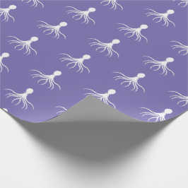Bedrücktes Octopus-Design - Matte Wrapping Paper Geschenkpapier