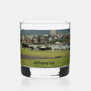 Bedrucktes Steinglas Whiskyglas
