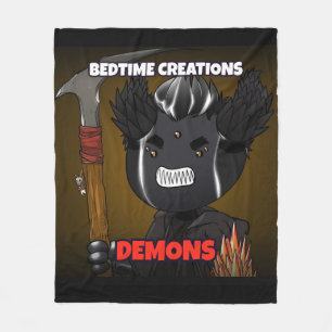 Bedtime Creations Demons Fleece-Decke Fleecedecke