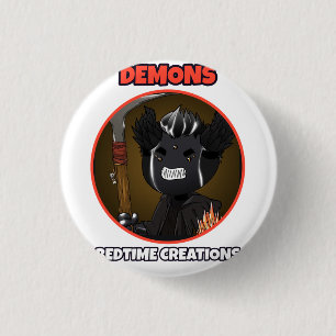Bedtime Creations Demons Knopf Button