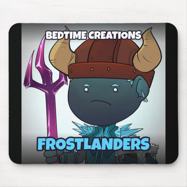 Bedtime Creations Frostlanders-Mauspad Mousepad (Vorne)