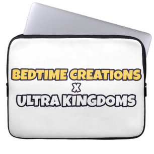 Bedtime Creations x Ultra Kingdoms Laptop-Hülle Laptopschutzhülle