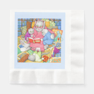 BEDTIME GESCHICHTE geprägtes Lunch Paper Napkins - Serviette