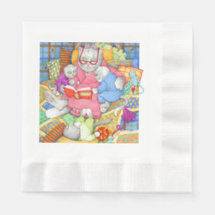 BEDTIME GESCHICHTE geprägtes Lunch Paper Napkins Serviette