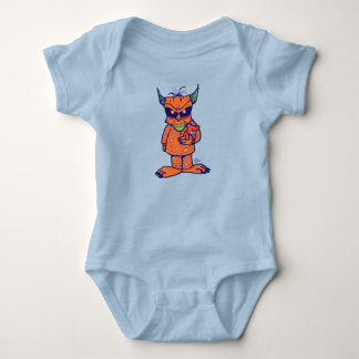 Bedtime Monster Baby Strampler