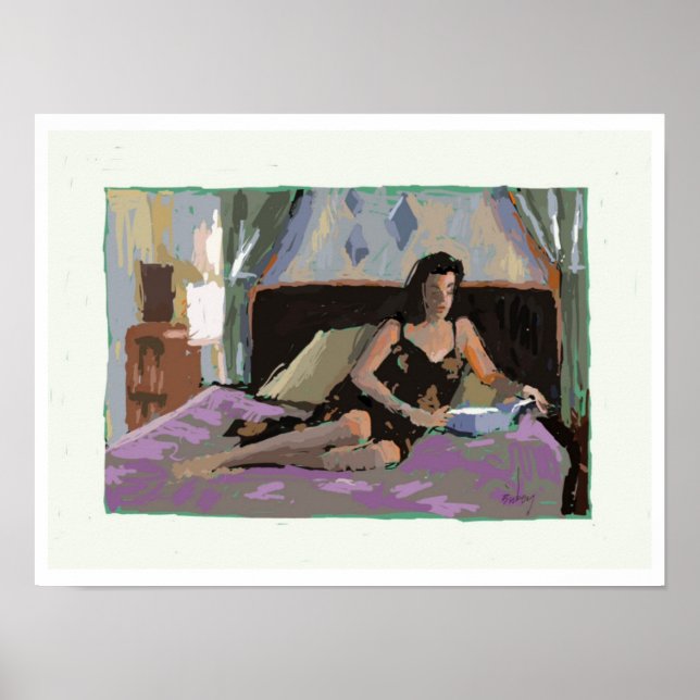 Bedtime Reading Poster (Vorne)