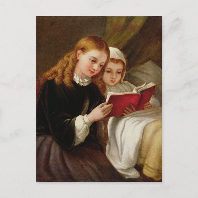 Bedtime Story Postkarte (Vorderseite)