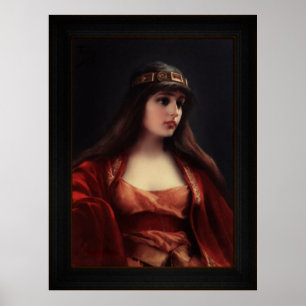 Beduin Girl by Luis Ricardo Falero Poster