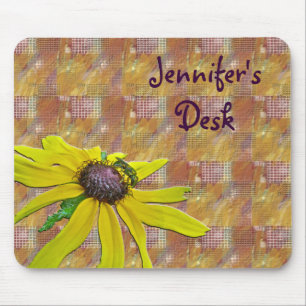 Bee and Black Mit Augen Susan Willkommensnachbarn Mousepad