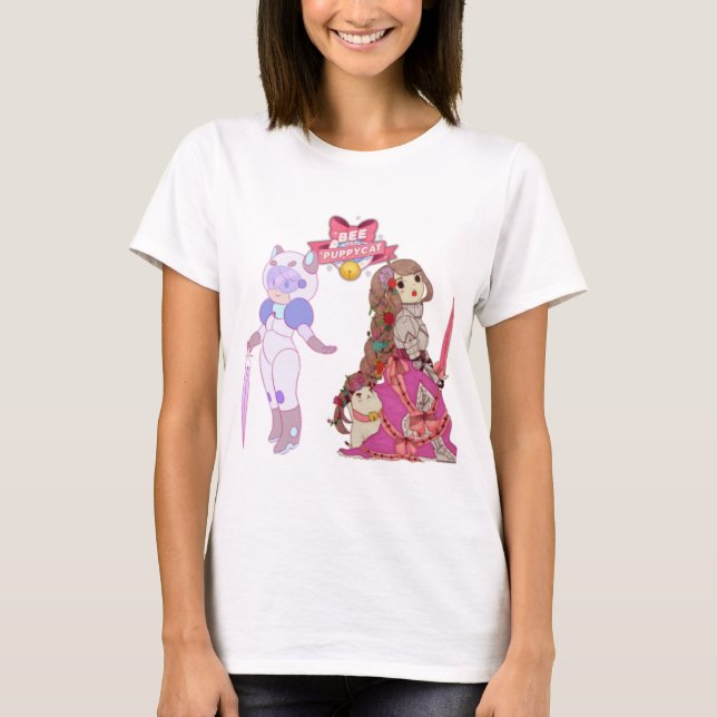 Bee and puppycat T-Shirt (Vorderseite)