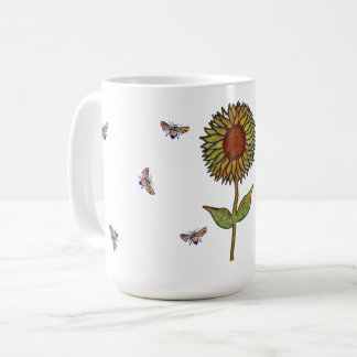 Bee And Sunflower Mug Kaffeetasse