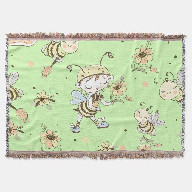 Bee Artwork Decke (Vorderseite)