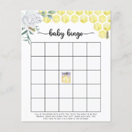 Bee Baby Dusche Bingo Spiel