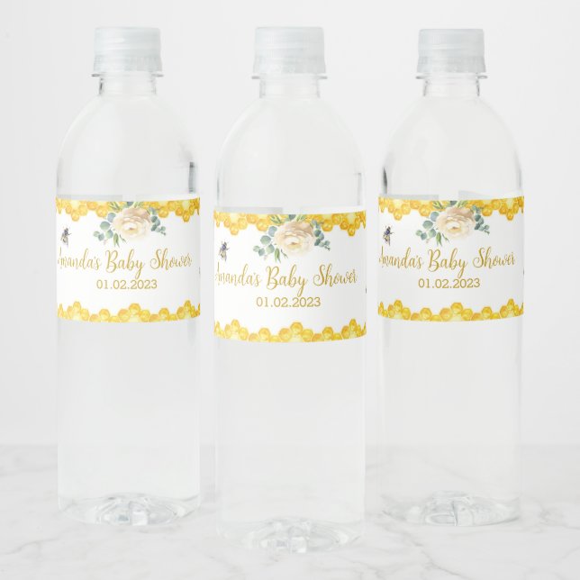 Bee Baby Shower (Flaschen)