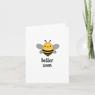 BEE Bald besser Kranke Biene bekommen Brunnen-Kart Karte