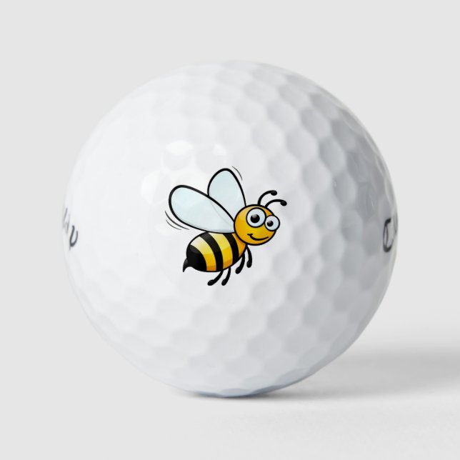 Bee Balls Golf Balls Golfball (Vorderseite)