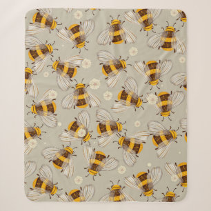 Bee Big. Digitales zeichn Sherpadecke