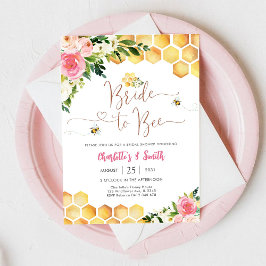 Bee Bridal Shower Invitation Einladung