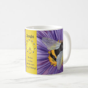 Bee Bumblebee Coffee Mug Tea Cup Art original