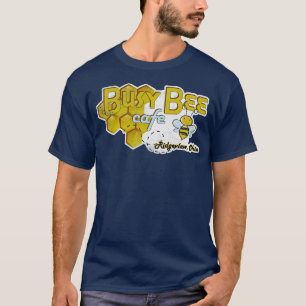 Bee Café aus der Zone belästigt und verblasst T-Shirt