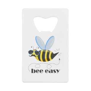 Bee caractère avec mustache lunettes de soleil Bee