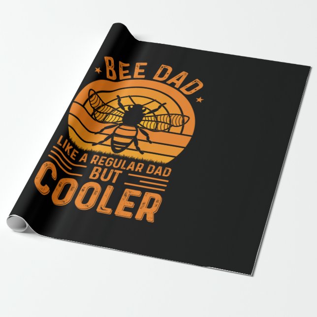 Bee Dad Geschenkpapier (Ungerollt)