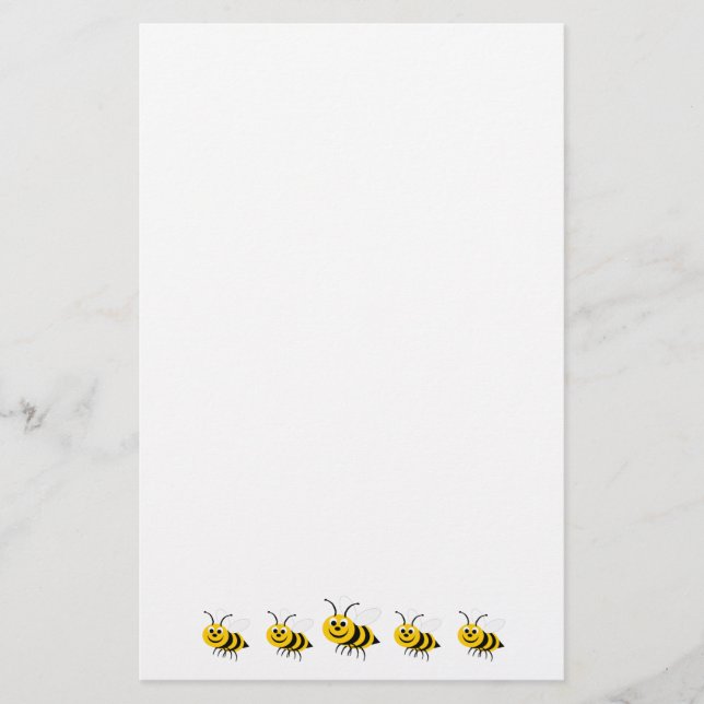Bee Design Briefpapier (Vorderseite)