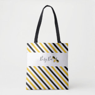 Bee Diagonal Streifen Schulter Tasche
