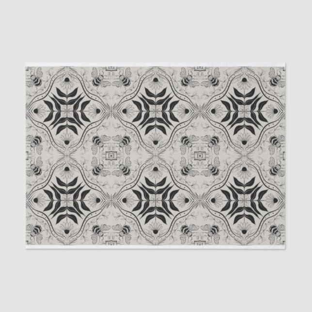 Bee Garden Seidenpapier (Vorderseite)