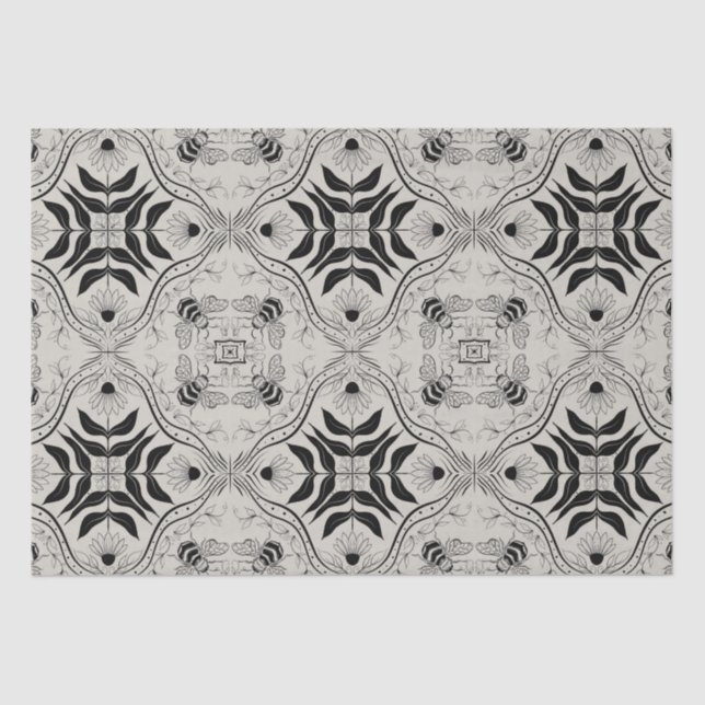 Bee Garden Seidenpapier (Vorderseite)