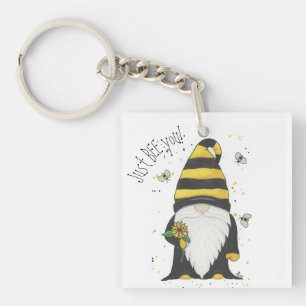Bee Gnome - Sei nur du! Schlüsselanhänger