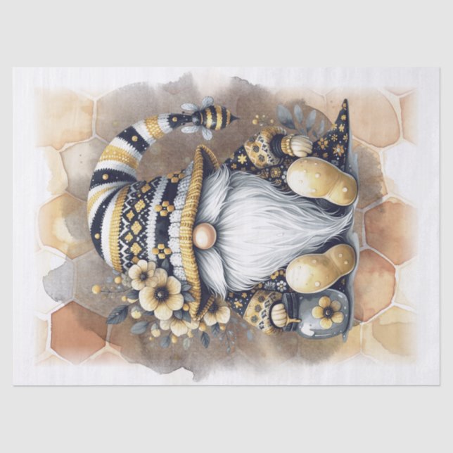 Bee Gnome Seidenpapier (Vorderseite)