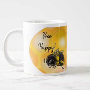 Bee Happy Bumblebees Jumbo-Tasse