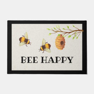 Bee Happy Door Mat Fußmatte