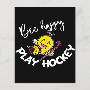 Bee Happy Play Hockey Bee Geschenke ,I Liebe Bee H Flyer