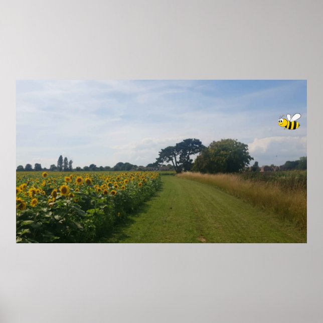 Bee Happy. Poster (Vorne)