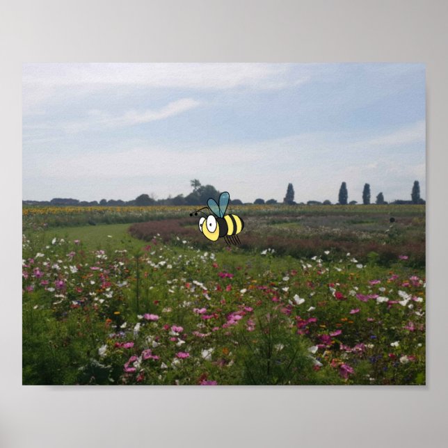 Bee Happy. Poster (Vorne)