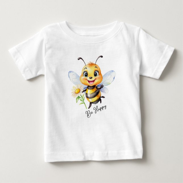 Bee Happy T - Shirt (Vorderseite)