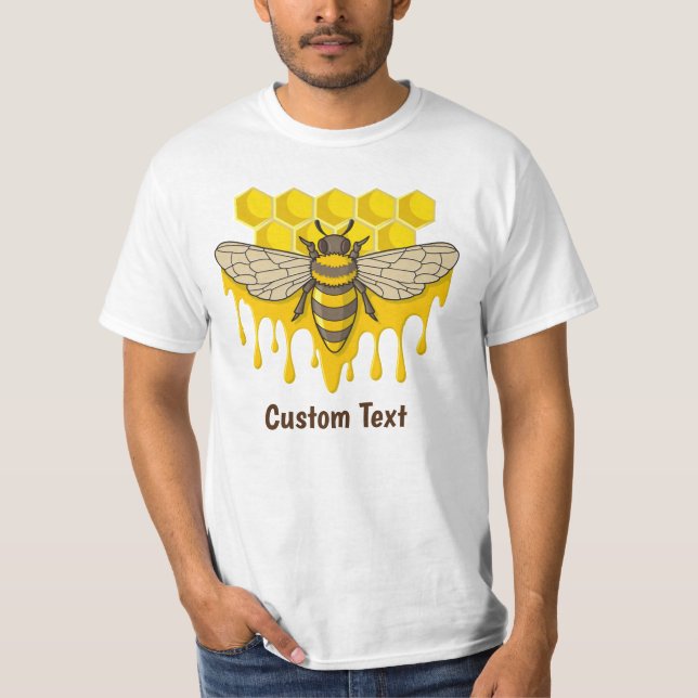 Bee Hive Honey T-Shirt (Vorderseite)