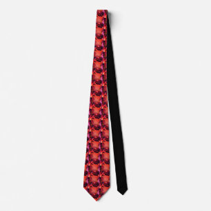 Bee Hive Red Krawatte