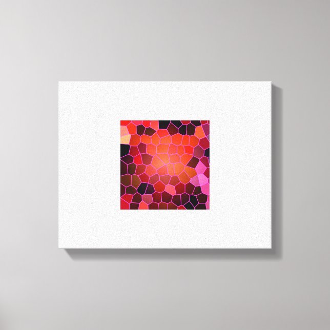 Bee Hive Red Leinwanddruck (Vorderseite)