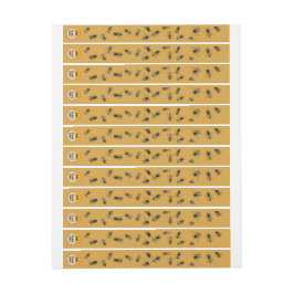 Bee Hive Tamper-proof Security Siegel Satin Gold