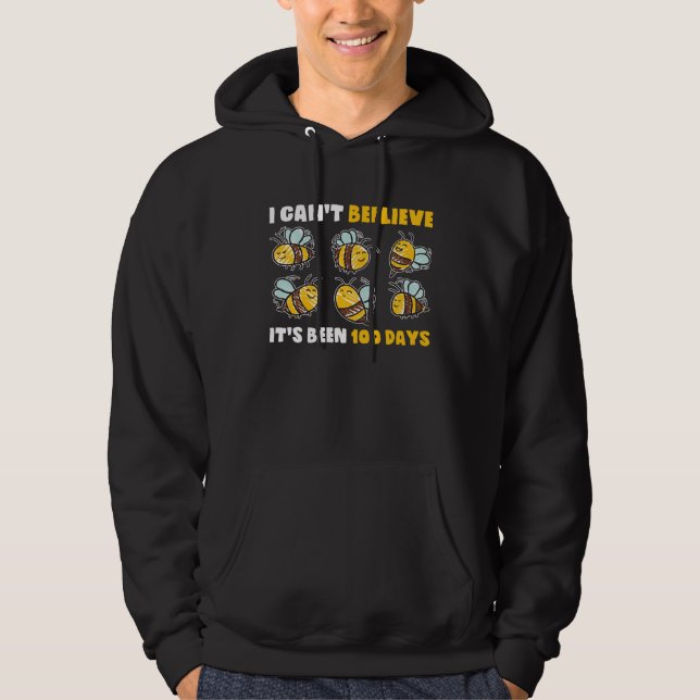 Bee Hive Tree 100 Day School  for Teachers & Stude Hoodie (Vorderseite)