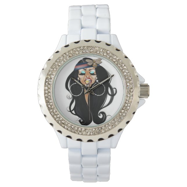 BEE Humble Watch White Armbanduhr (Vorderseite)