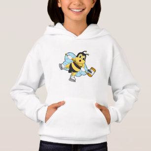 Bee Ice Hockey Eishockey-Stab Hoodie