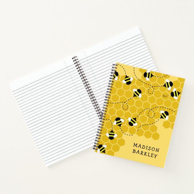 Bee Kid's Niedliche Biene Notizbuch (Innenseite)
