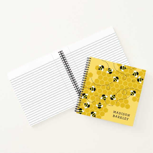 Bee Kid's Niedliche Biene Notizbuch (Innenseite)
