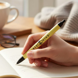 Bee Kind Gelbe und schwarze Hummel Kugelschreiber